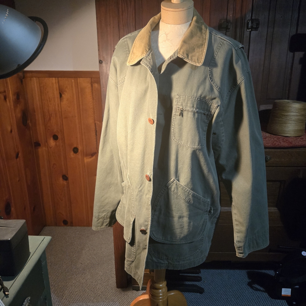 L.L. Bean Olive Green Military Field Jacket